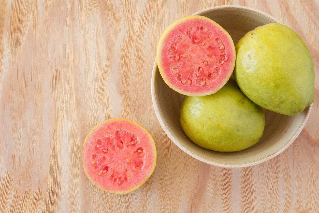 Fruits such as guava offer many health benefits