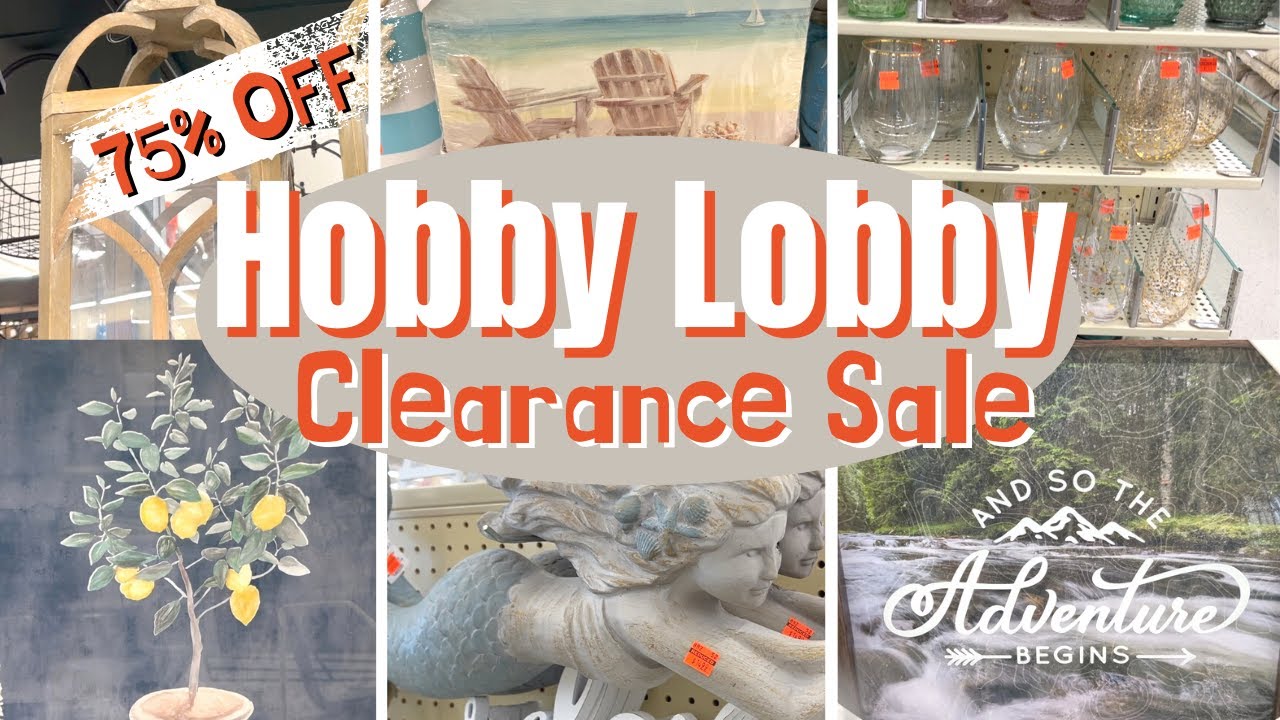 Upcoming Hobby Lobby Sales