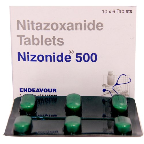 nitazoxanide 500 tablet is treat diarrhea